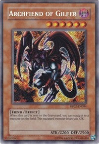 Archfiend of Gilfer [RP02-EN094] Secret Rare | Nerdhalla Games