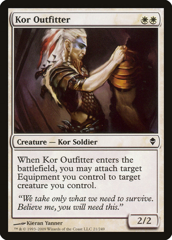 Kor Outfitter [Zendikar] | Nerdhalla Games