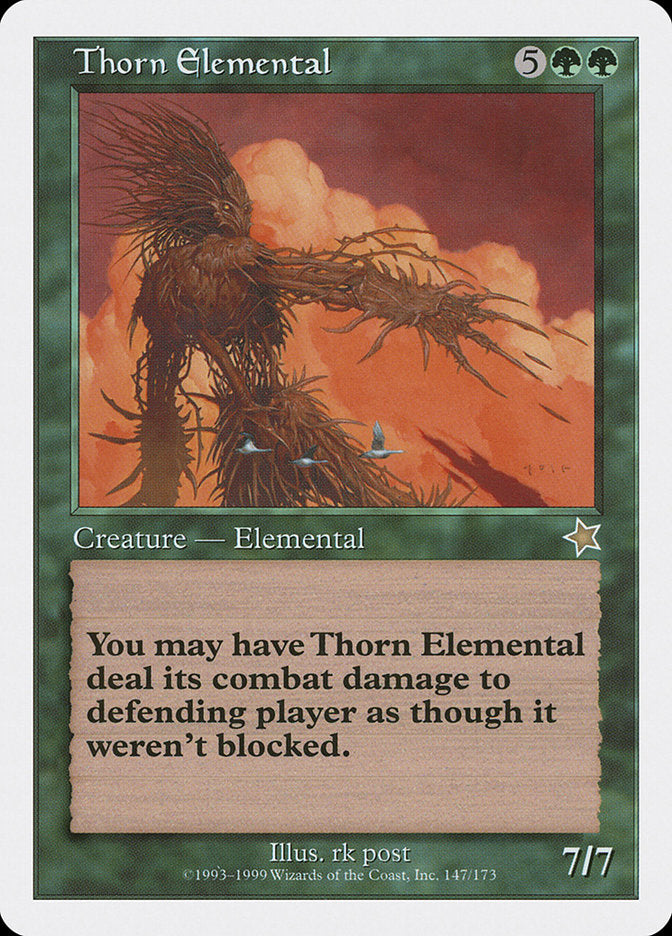 Thorn Elemental [Starter 1999] | Nerdhalla Games