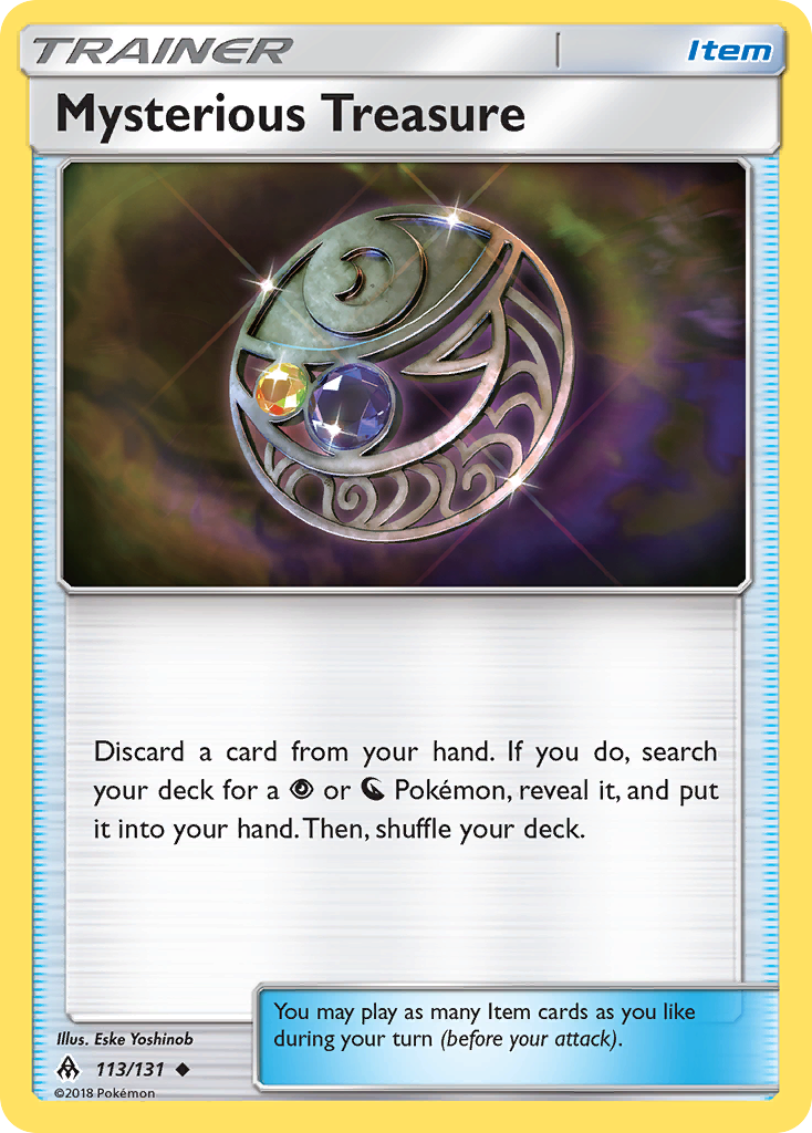 Mysterious Treasure (113/131) [Sun & Moon: Forbidden Light] | Nerdhalla Games