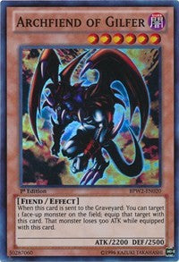 Archfiend of Gilfer [BPW2-EN020] Super Rare | Nerdhalla Games