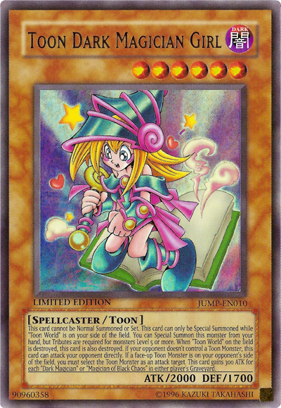 Toon Dark Magician Girl [JUMP-EN010] Ultra Rare | Nerdhalla Games