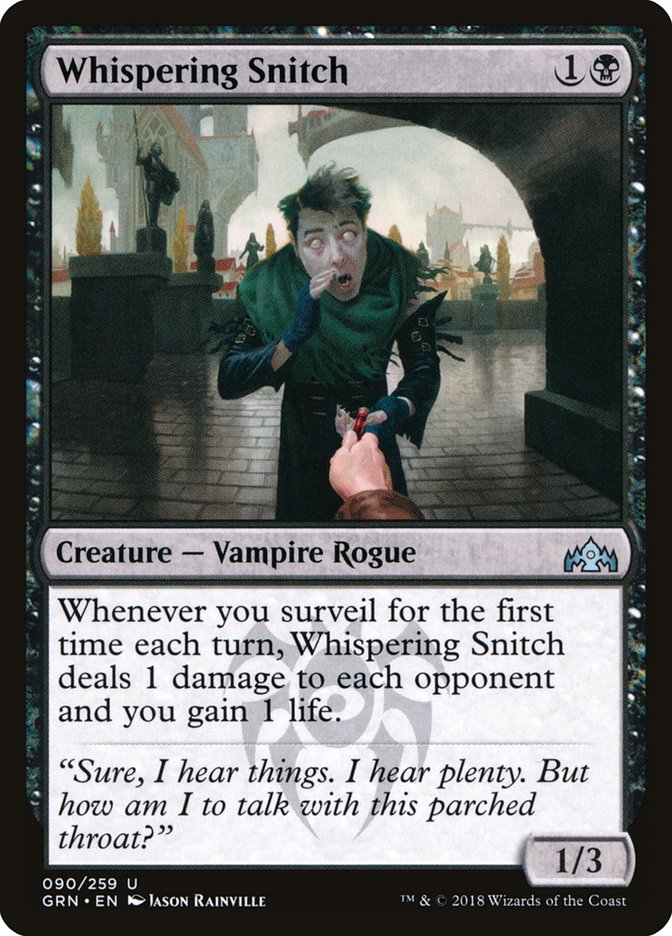 Whispering Snitch [Guilds of Ravnica] | Nerdhalla Games