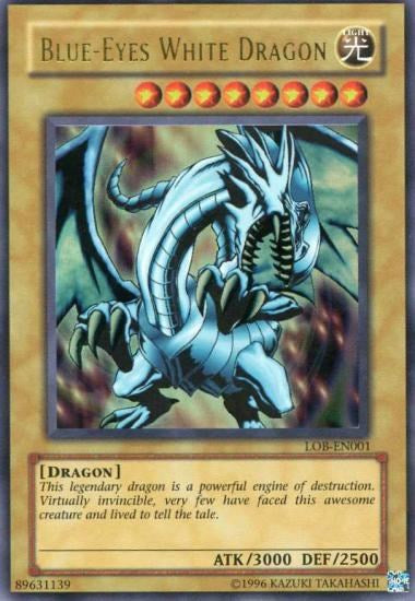 Blue-Eyes White Dragon [LOB-EN001] Ultra Rare | Nerdhalla Games