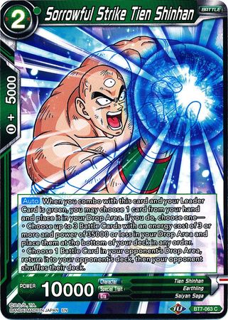 Sorrowful Strike Tien Shinhan [BT7-063] | Nerdhalla Games