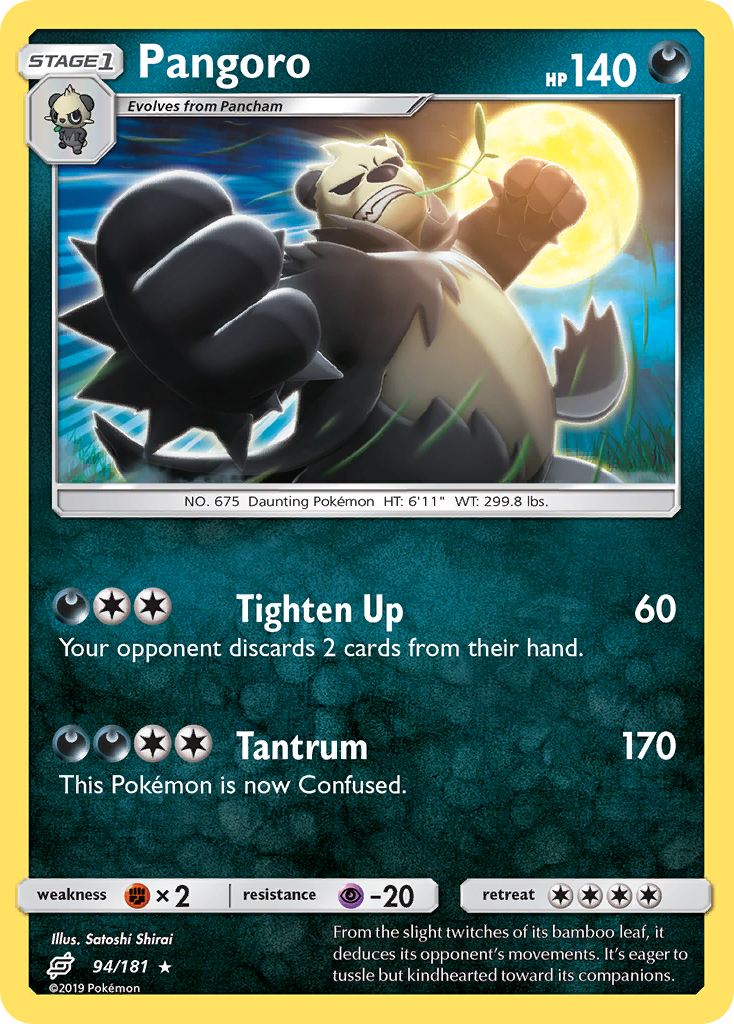 Pangoro (94/181) [Sun & Moon: Team Up] | Nerdhalla Games