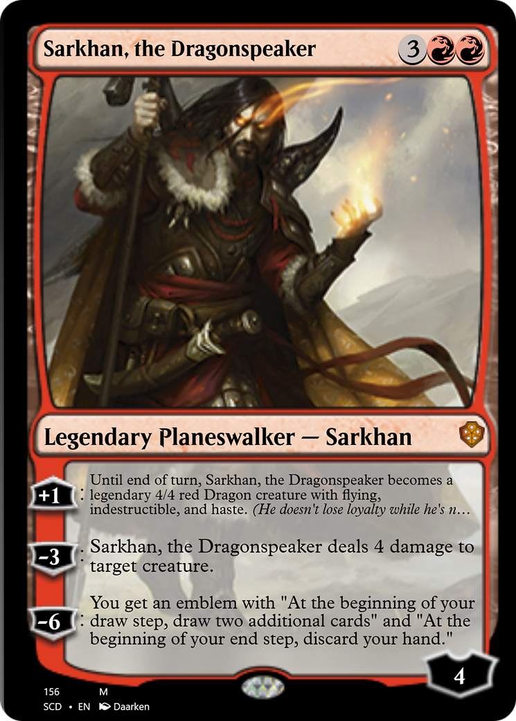 Sarkhan, the Dragonspeaker [Starter Commander Decks] | Nerdhalla Games