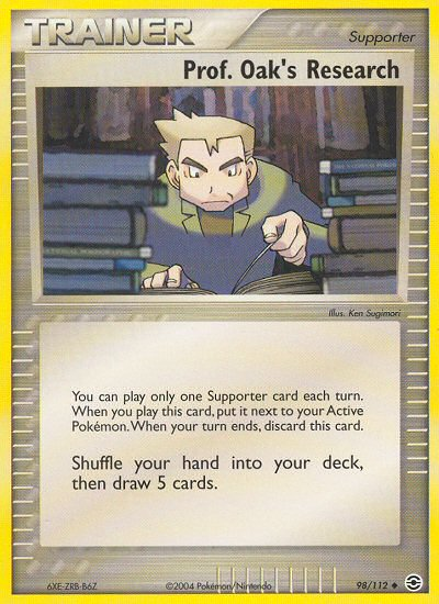 Prof. Oak's Research (98/112) [EX: FireRed & LeafGreen] | Nerdhalla Games