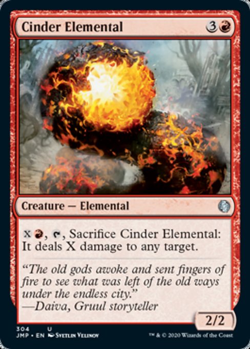 Cinder Elemental [Jumpstart] | Nerdhalla Games