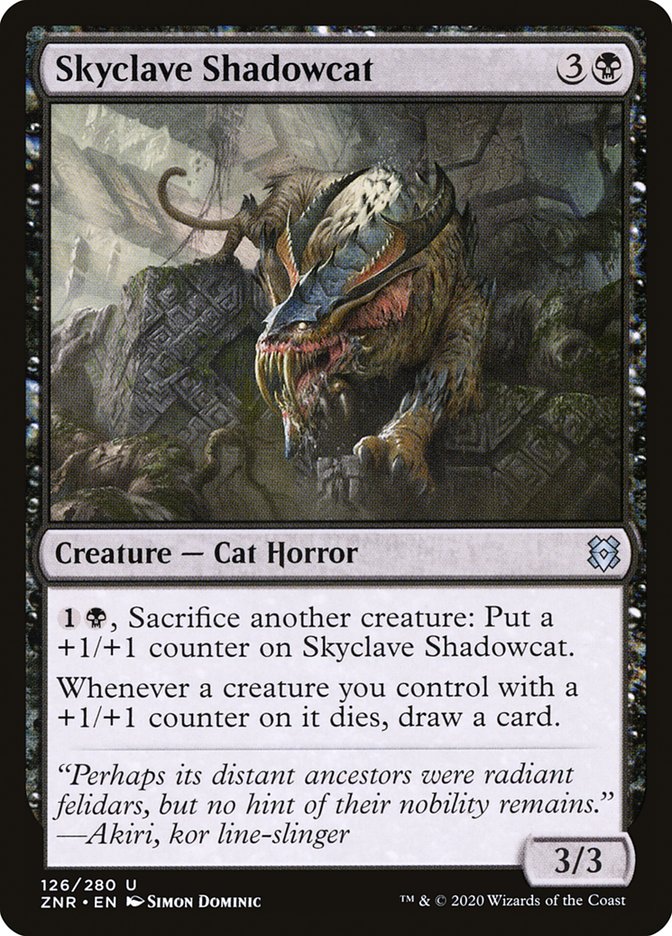 Skyclave Shadowcat [Zendikar Rising] | Nerdhalla Games