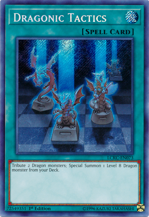 Dragonic Tactics [LCKC-EN073] Secret Rare | Nerdhalla Games