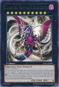 Number C92: Heart-eartH Chaos Dragon [LVAL-EN050] Rare | Nerdhalla Games