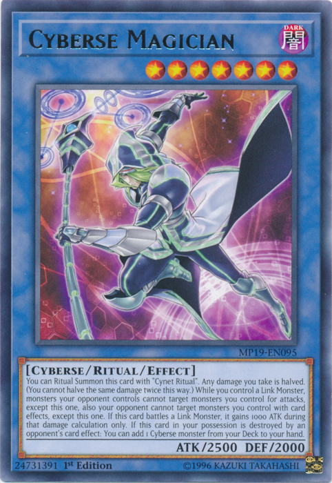 Cyberse Magician [MP19-EN095] Rare | Nerdhalla Games