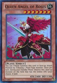 Queen Angel of Roses [LVAL-EN092] Super Rare | Nerdhalla Games