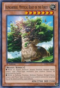 Alpacaribou, Mystical Beast of the Forest [LVAL-EN095] Common | Nerdhalla Games