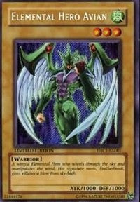 Elemental HERO Avian [EHC1-EN001] Secret Rare | Nerdhalla Games