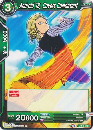 Android 18, Covert Combatant [BT9-042] | Nerdhalla Games