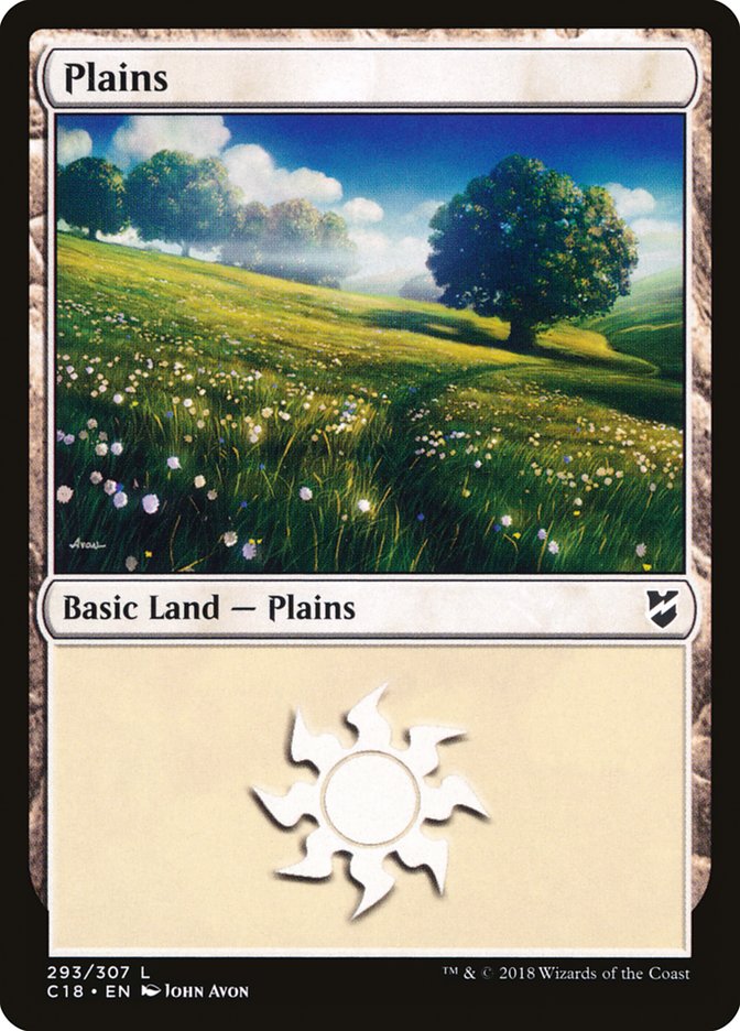 Plains (293) [Commander 2018] | Nerdhalla Games