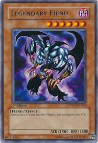 Legendary Fiend [PTDN-EN093] Rare | Nerdhalla Games