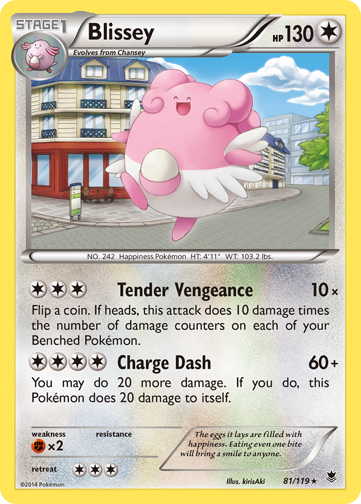 Blissey (81/119) [XY: Phantom Forces] | Nerdhalla Games