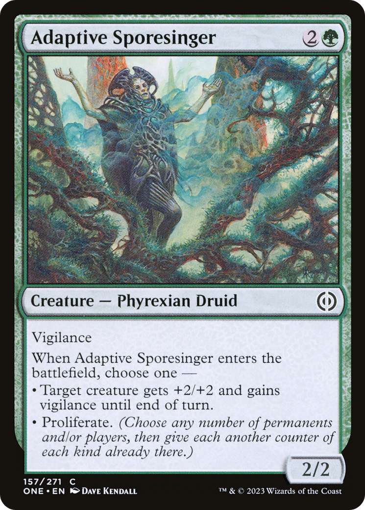 Adaptive Sporesinger [Phyrexia: All Will Be One] | Nerdhalla Games