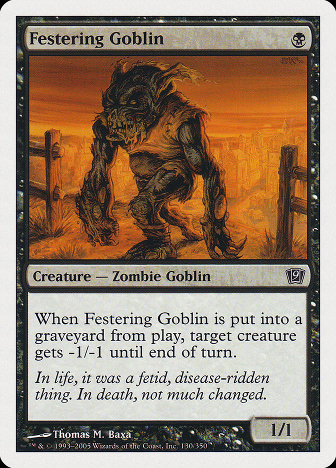 Festering Goblin [Ninth Edition] | Nerdhalla Games