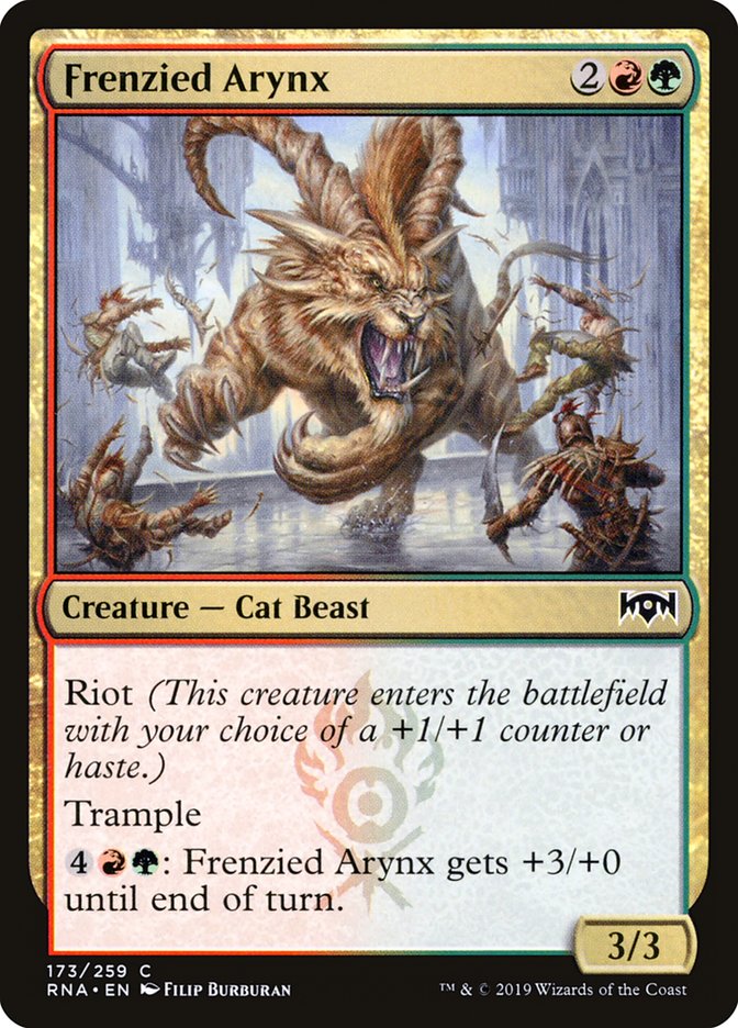 Frenzied Arynx [Ravnica Allegiance] | Nerdhalla Games