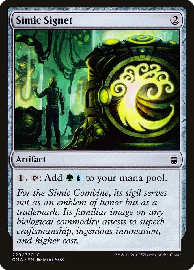 Simic Signet [Commander Anthology] | Nerdhalla Games