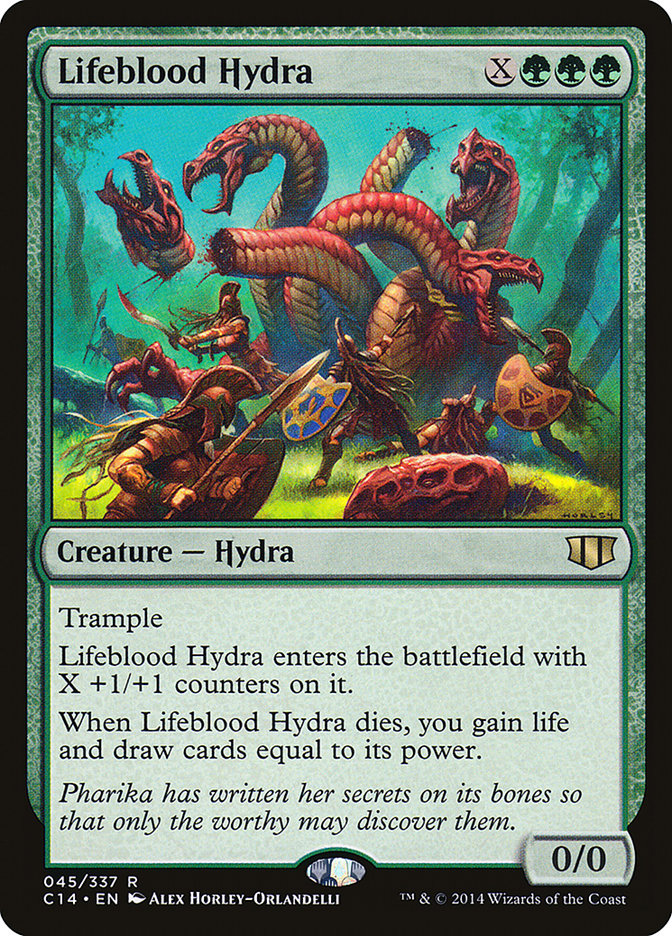 Lifeblood Hydra [Commander 2014] | Nerdhalla Games