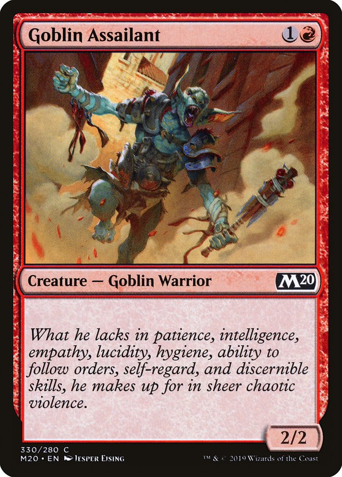 Goblin Assailant [Core Set 2020] | Nerdhalla Games