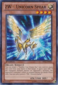 ZW - Unicorn Spear [SP14-EN004] Starfoil Rare | Nerdhalla Games