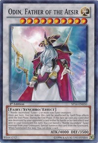 Odin, Father of the Aesir [SP14-EN050] Starfoil Rare | Nerdhalla Games