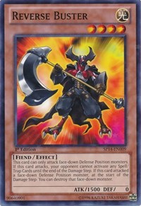 Reverse Buster [SP14-EN009] Starfoil Rare | Nerdhalla Games