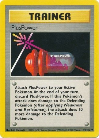 PlusPower (84/102) [Base Set Unlimited] | Nerdhalla Games