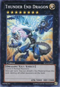 Thunder End Dragon [SP14-EN021] Starfoil Rare | Nerdhalla Games