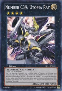 Number C39: Utopia Ray [SP14-EN022] Starfoil Rare | Nerdhalla Games