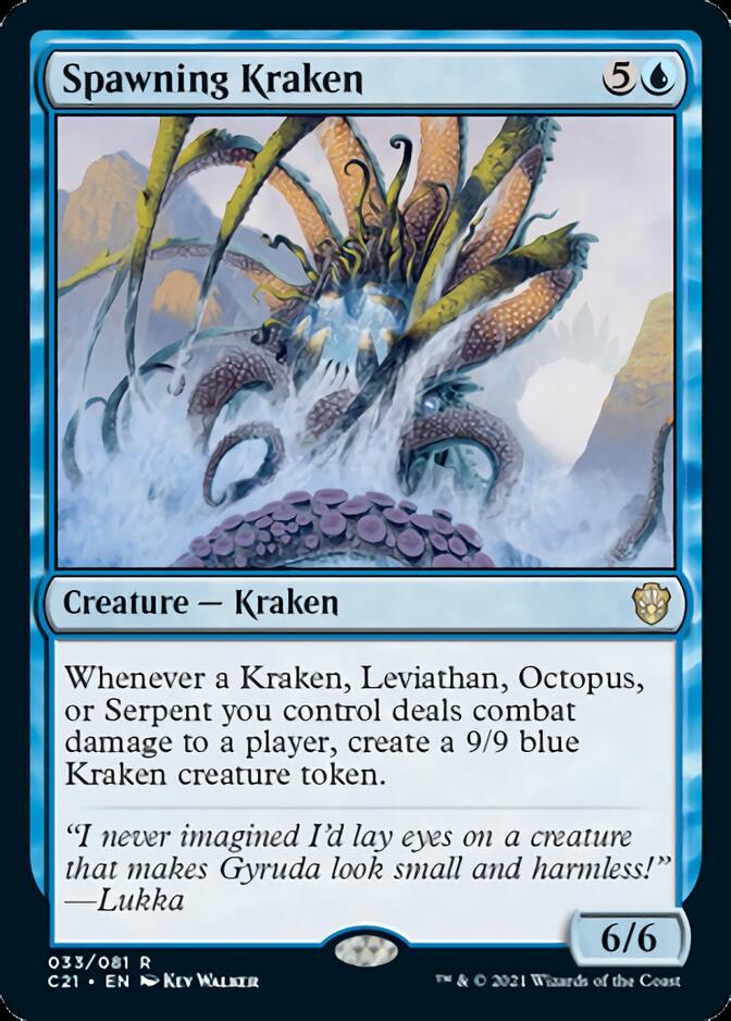 Spawning Kraken [Commander 2021] | Nerdhalla Games