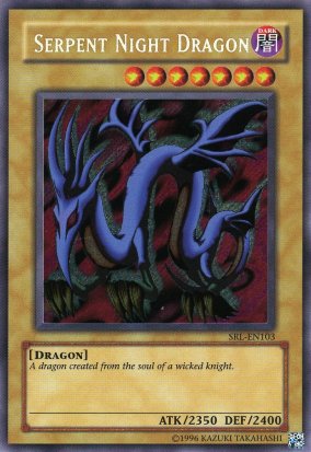 Serpent Night Dragon [SRL-103] Secret Rare | Nerdhalla Games