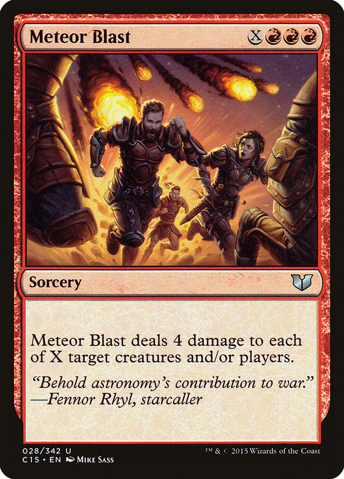 Meteor Blast [Commander 2015] | Nerdhalla Games