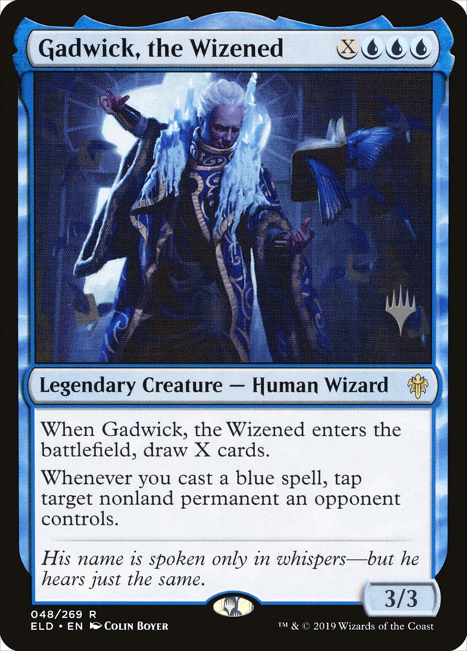 Gadwick, the Wizened (Promo Pack) [Throne of Eldraine Promos] | Nerdhalla Games