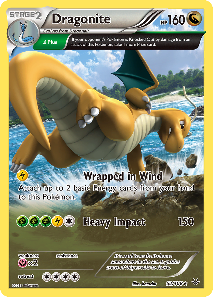 Dragonite (52/108) [XY: Roaring Skies] | Nerdhalla Games