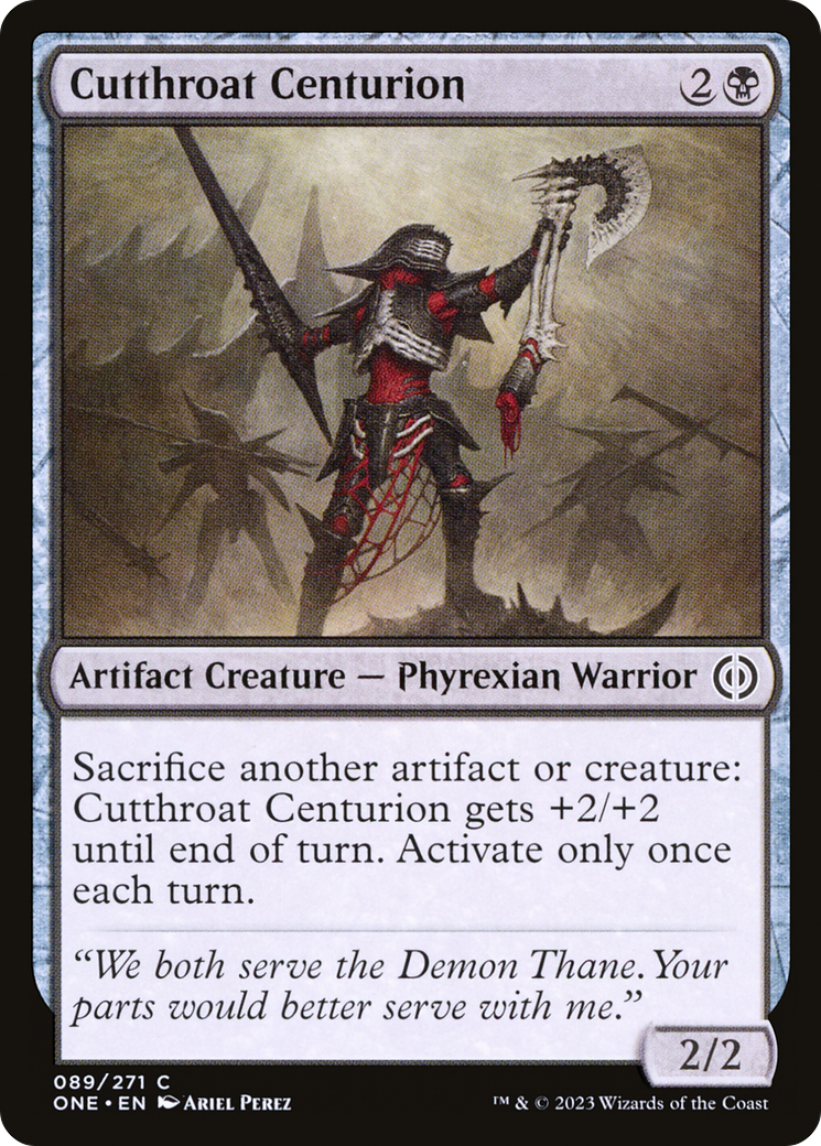 Cutthroat Centurion [Phyrexia: All Will Be One] | Nerdhalla Games