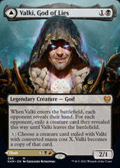 Valki, God of Lies // Tibalt, Cosmic Impostor (Borderless) [Kaldheim] | Nerdhalla Games