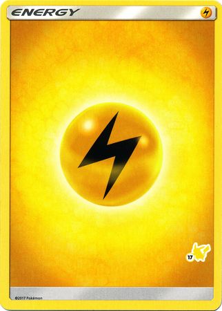 Lightning Energy (Pikachu Stamp #17) [Battle Academy 2020] | Nerdhalla Games