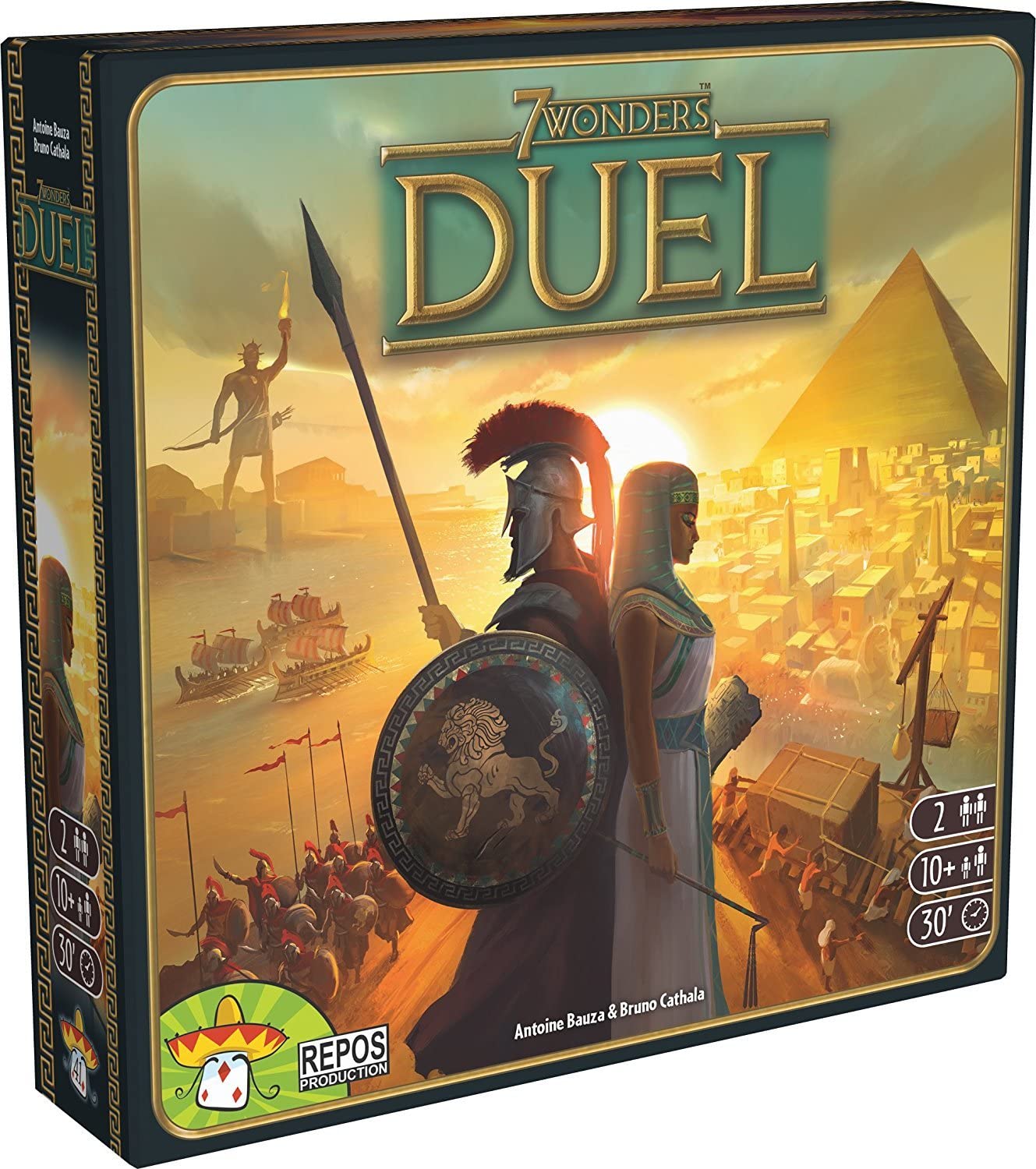 7 Wonders - Duel | Nerdhalla Games