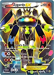 Zygarde EX (54a/124) (Alternate Art Promo) [XY: Fates Collide] | Nerdhalla Games