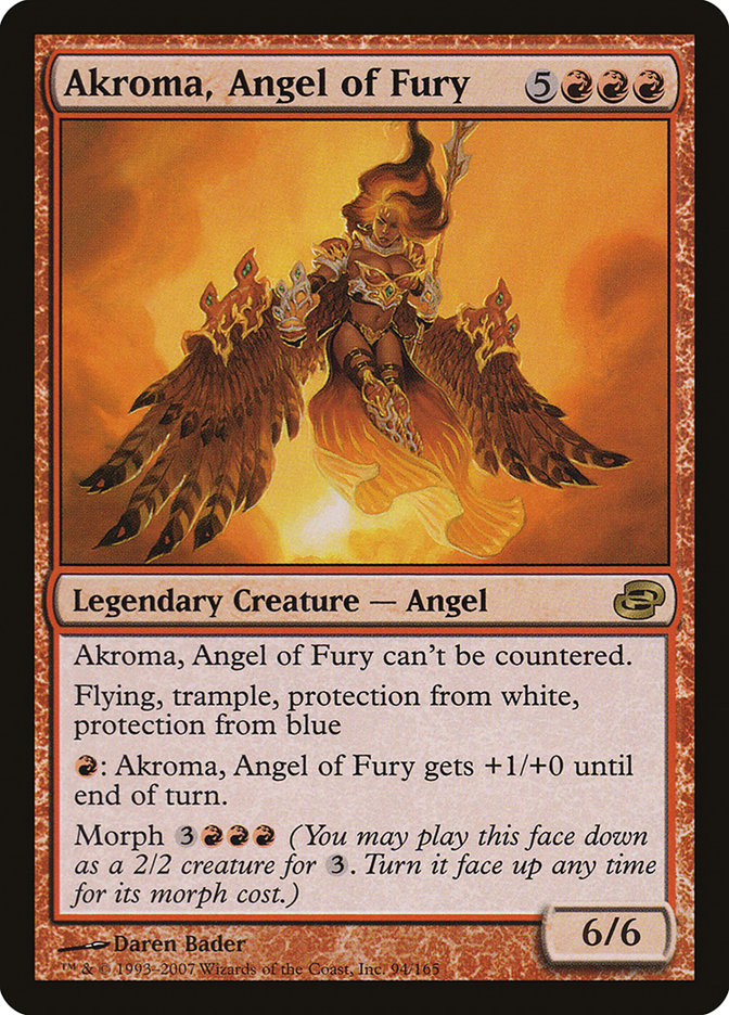 Akroma, Angel of Fury [Planar Chaos] | Nerdhalla Games