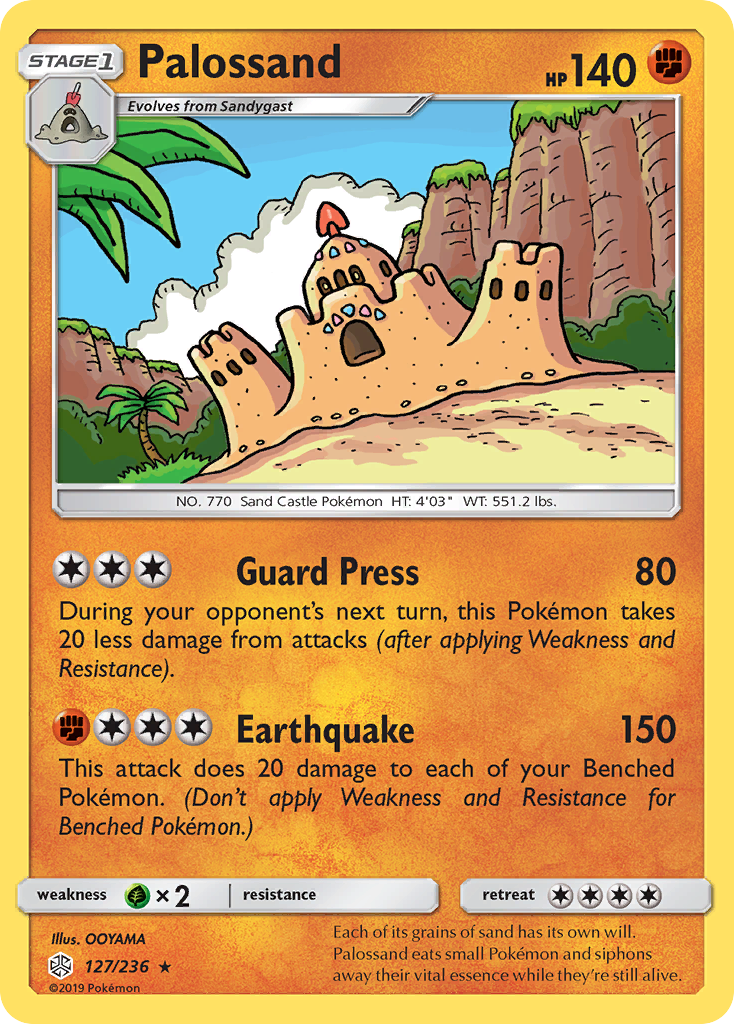 Palossand (127/236) [Sun & Moon: Cosmic Eclipse] | Nerdhalla Games