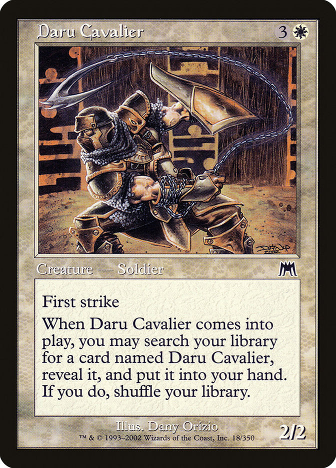 Daru Cavalier [Onslaught] | Nerdhalla Games