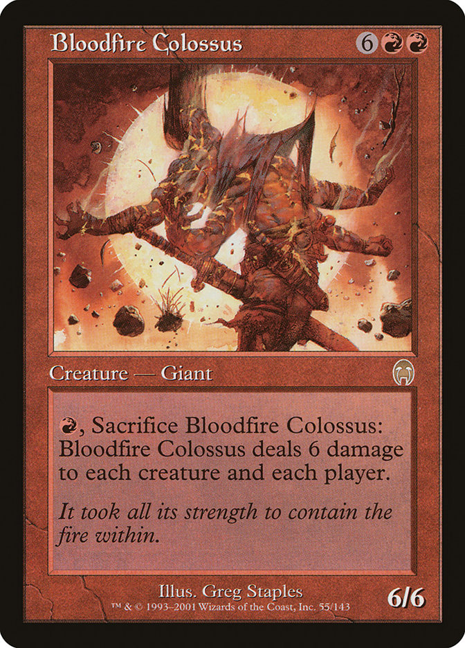 Bloodfire Colossus [Apocalypse] | Nerdhalla Games